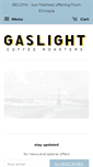Mobile Screenshot of gaslightcoffeeroasters.com